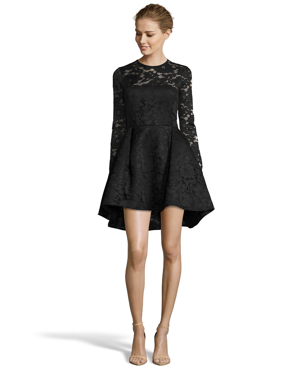 Flared Short Lace Dress – Issue New York